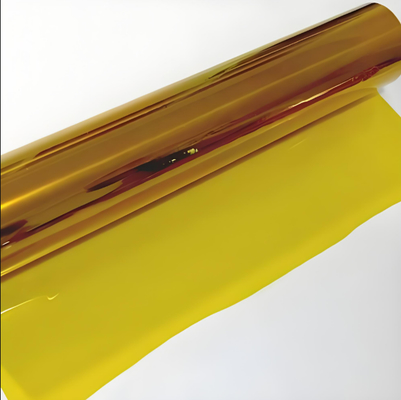 Reinforced Thermoplastic Polyimide PI Film Aluminized Amber Multidimensional 500V/mil