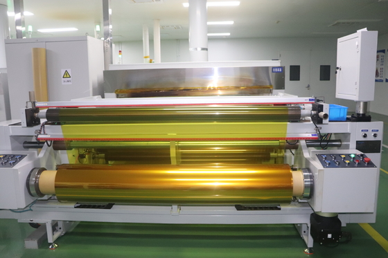Flexible Electronics Yellow Heating Polyimide PI Film High Temperature Resistant