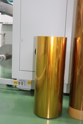 Flexible Electronics Yellow Heating Polyimide PI Film High Temperature Resistant