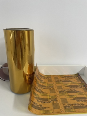 OEM Yellow Polyimide PI Heating Film Material Electrical Insulation FCCL Substrate