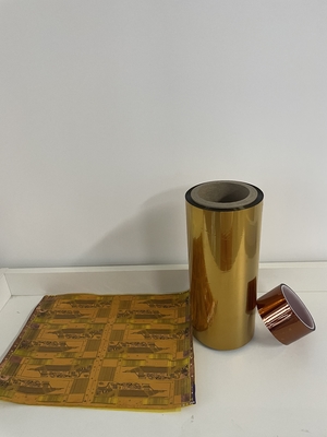 Biaxially Stretched Aluminized Film Polyimide Sheet Yellow Molecular Engineering