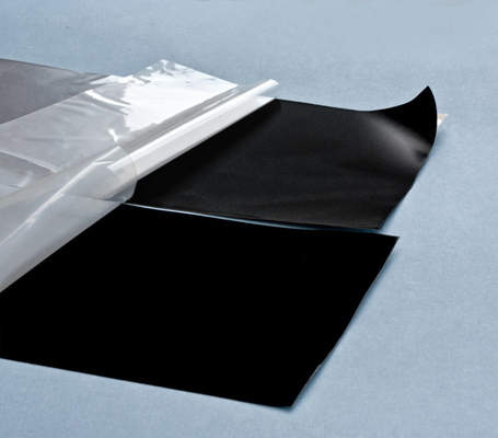 Black Glossy Polyester PI FPC Film Material High Temperature Resistant 25μm